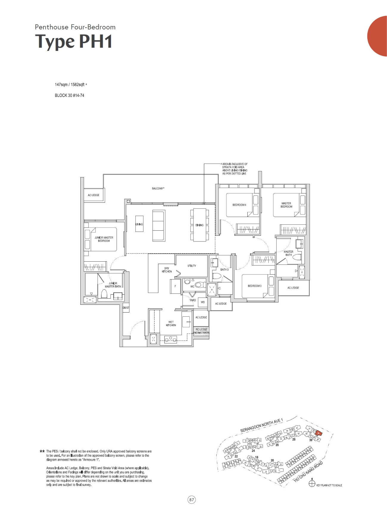 Affinity at Serangoon Penthouse Floor Plans (2)