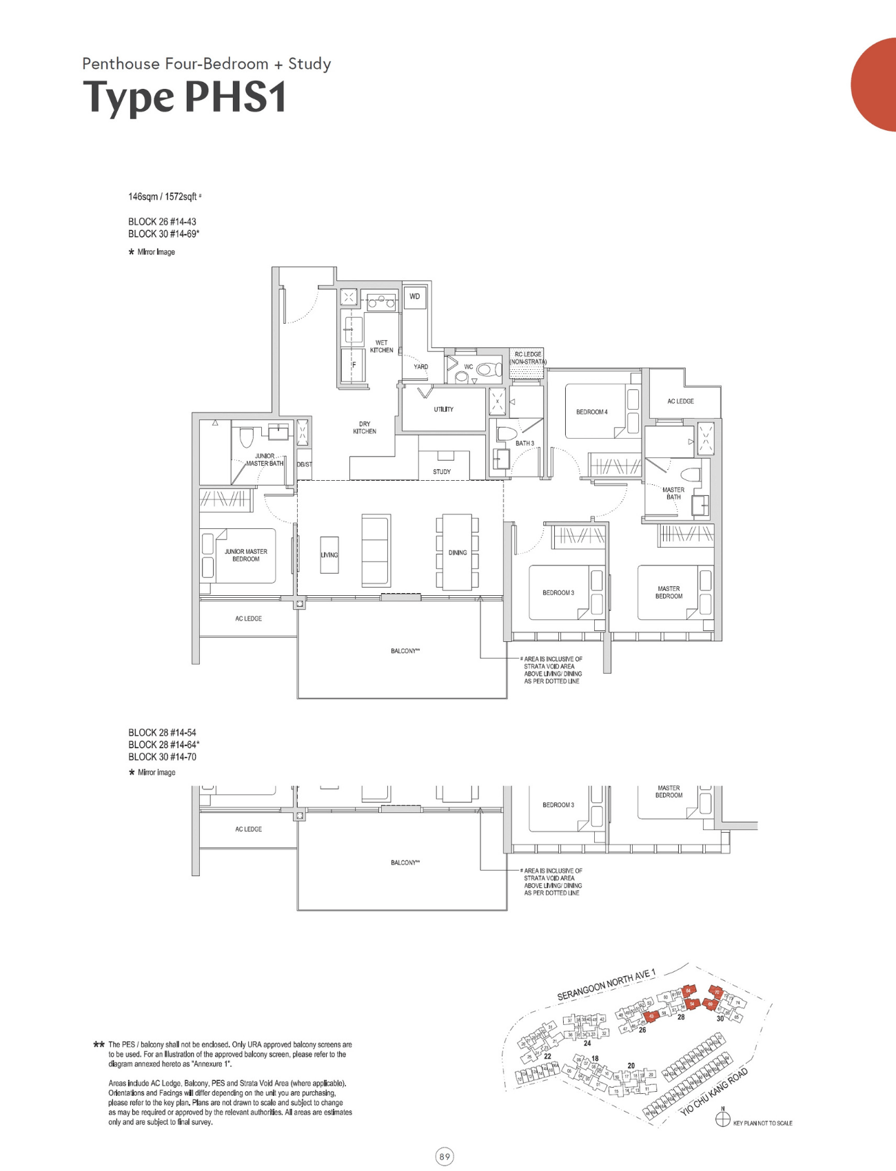 Affinity at Serangoon Penthouse Floor Plans (4)