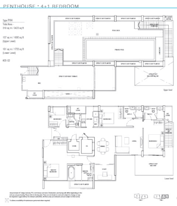 The Line @ Tanjong Rhu Penthouse Floor Plans (4)